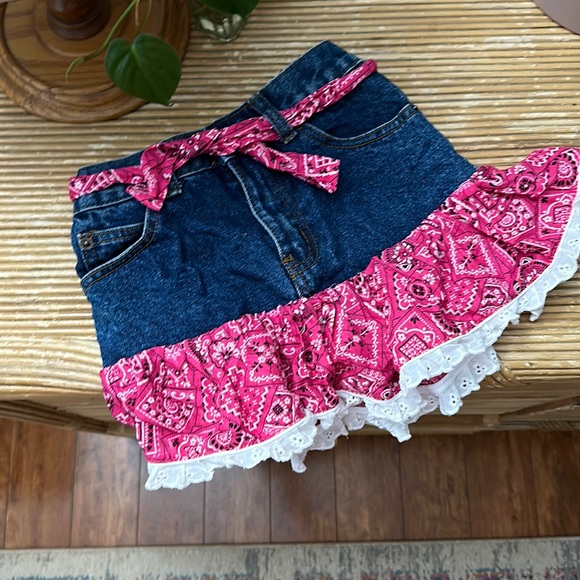 Cotton On Bottoms Western Jean Skirt Poshmark